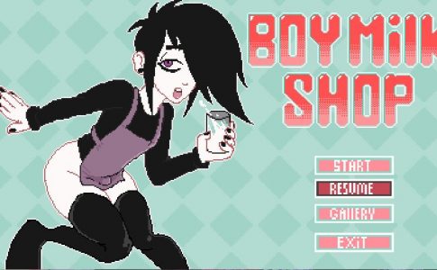 Boy Milk Shop Adult Game Cover