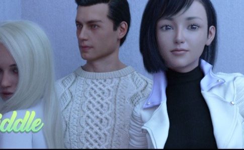 Caught in the Middle Adult Game Cover