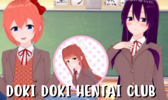Doki Doki Hentai Club - 0.29 18+ Adult game cover