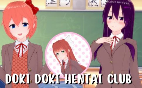 Doki Doki Hentai Club Adult Game Cover