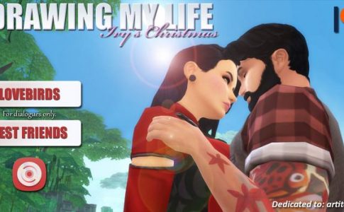 Drawing My Life Ivy’s Christmas Adult Game Cover