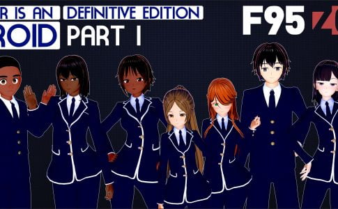 My Lover is an Android Adult Game Cover