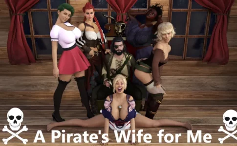 A Pirate's Wife for Me Adult Game Cover