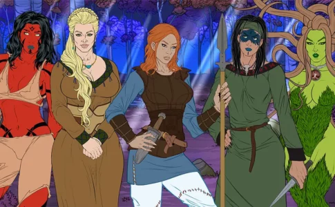 Distant Shores. SAGA Adult Game Cover