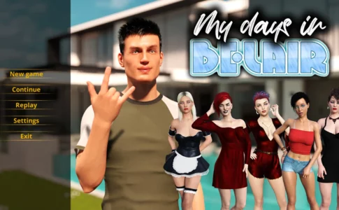 My Days In Bel Air Adult Game Cover