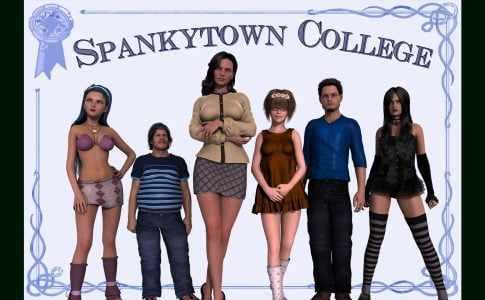 Spankytown College Adult Game Cover