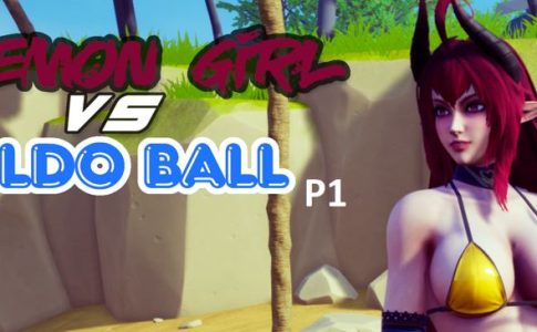 Daemon Girl vs Dildo Ball Adult Game Cover
