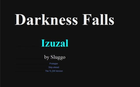 Darkness Falls Izuzal Adult Game Cover