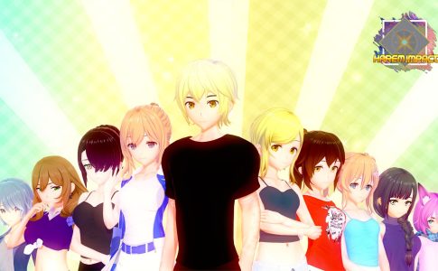 Harem Impact Adult Game Cover