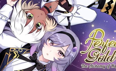Perfect Gold Lesbian Visual Novel Adult Game Cover