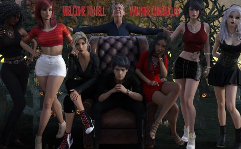 Welcome To Hell The Vampire Chronicles Adult Game Cover
