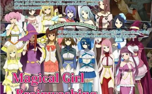 Witch Girls Brainwashing Adult Game Cover