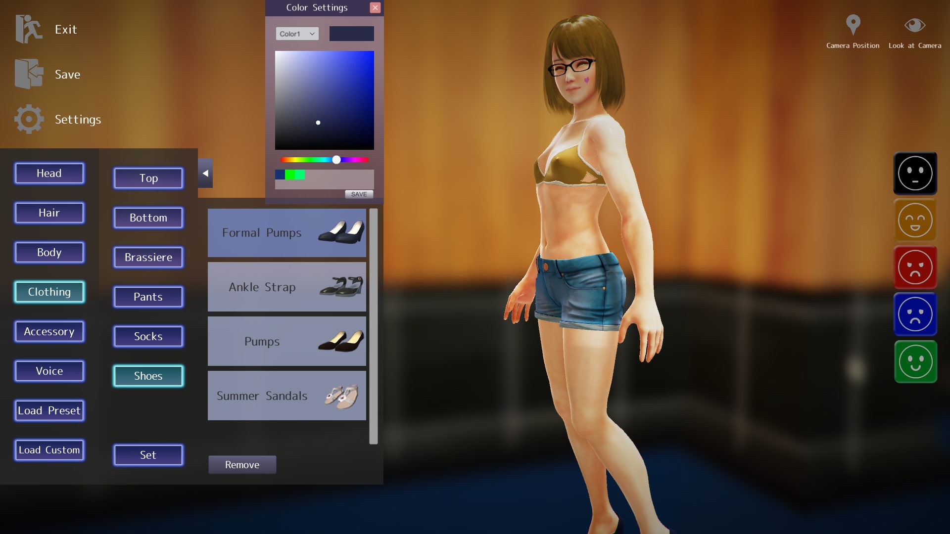 Free games porn games 3d built your own girl