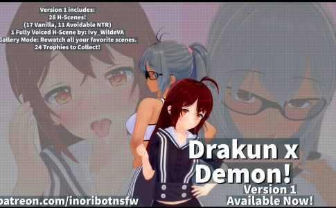 Drakun x Demon! I’ll become the strongest mage in the world! Adult game Cover