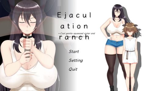 Ejaculation Farm Cool and gentle milking sister and short cow Adult Game Cover
