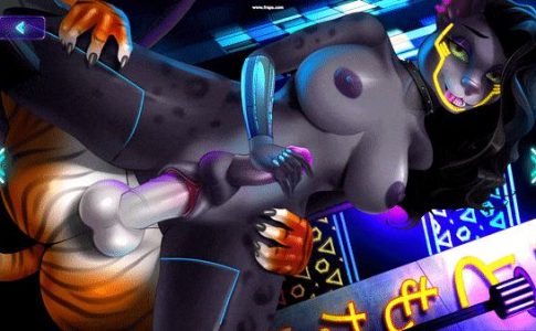 Furry Cybersex Adult Game Cover