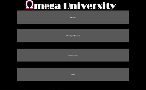 Omega University Adult Game Cover