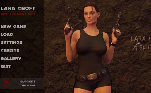 Lara Croft and the Lost City Adult Game Cover