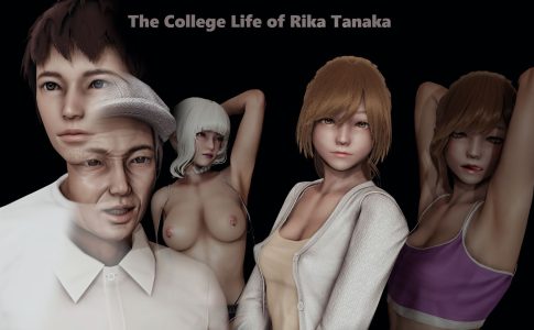 The College Life of Rika Tanaka Adult Game Cover
