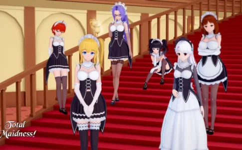 Total Maidness! Porn Game Cover