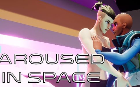 Aroused in Space Adult Game Cover