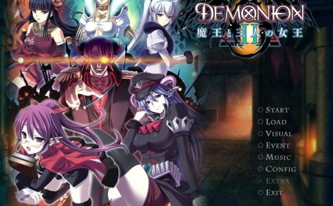 Demonion 2 Maou to Sannin no Joou Adult Game Cover