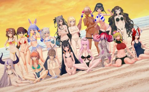 HoloLewd Manager Adult Game Cover