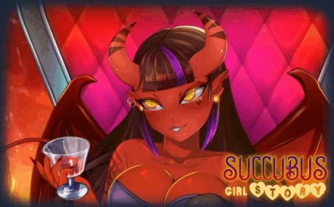 Succubus Girl Story Adult Game Cover