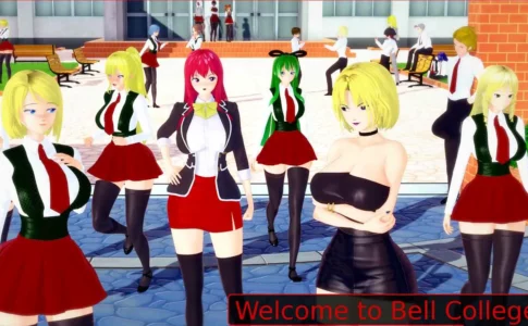 Welcome to Bell College Charme et Sortilège Adult Game Cover