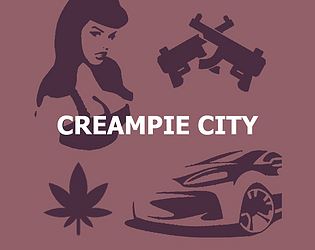 Creampie City Adult Game Cover