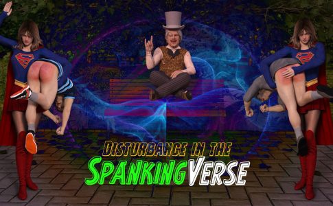 Disturbance in the Spankingverse Adult Game Cover