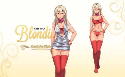 Friendly Blonding Adult Game Cover