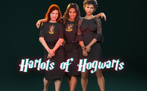 Harlots of Hogwarts Adult Game Cover