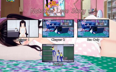 Natsumi Love Story Porn Game Cover