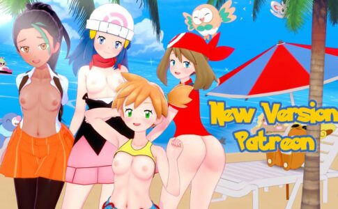 PokeSluts Porn Game Cover