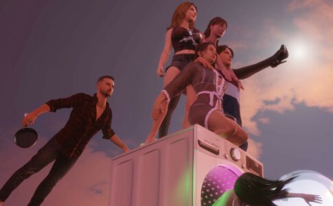 Heather's Home and Dad's Dead Adult Game Cover