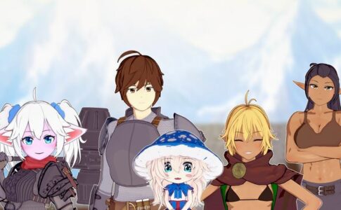 Isekai Harem Hero Adult Game Cover