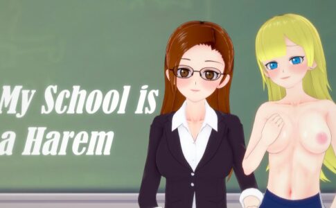 My School is a Harem Adult Game Cover