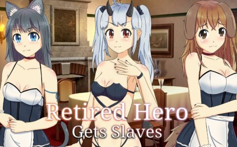 Retired Hero Gets Slaves Adult Game Cover