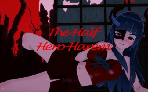 The Half Hero Harem Adult Game Cover