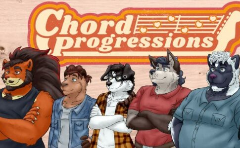 Chord Progressions, Furry Visual Novel Adult Game Cover