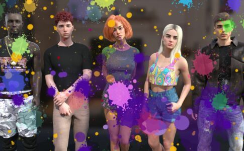 Colorful Worlds Adult Game Cover