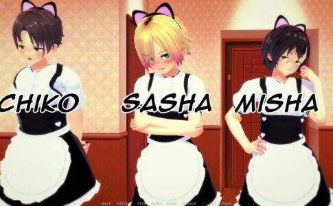 Femboy Cafe Shop Adult Game Cover