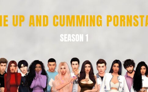 The Up and Cumming Pornstar Adult Game Cover