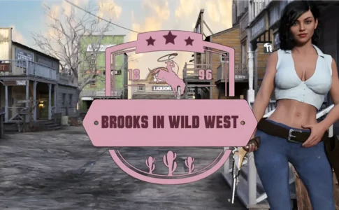 Brooks in Wild West Adult Game XXX Cover