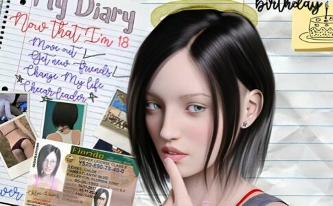 Dating Amy Part 1 Adult Game Cover