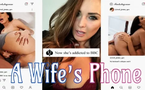 A Wife's Phone Adult Game Cover