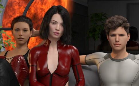 Big Brother In Space Adult Game Cover