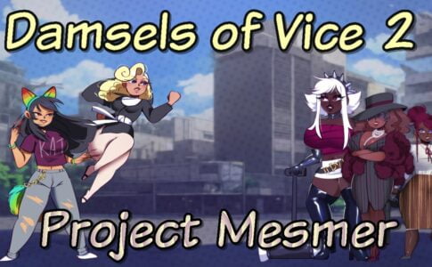 Damsels of Vice 2 - Project Mesmer Adult Game Cover