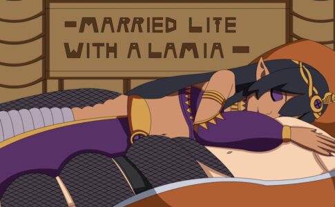Married Life With A Lamia Adult Game Cover